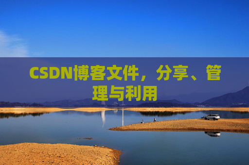 CSDN博客文件，分享、管理与利用